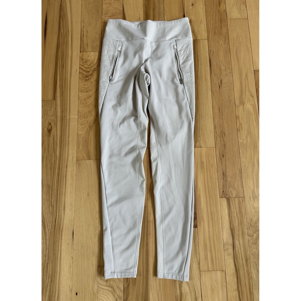 Athleta Pants Women's XS Peak Hybrid Fleece Tight Gray Quilted Winter Legging